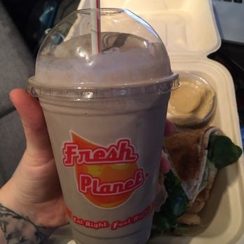 Liquid Planet - Elvis Chill with sunbutter instead of pb - Juice Bars & Smoothies Near Me - Cleveland, Ohio