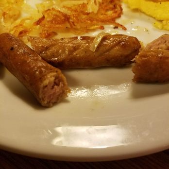 Denny's - Raw sausage links - American Near Me - Chula Vista, California