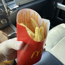McDonald's - Here we go again, a half full fry box.  Pathetic