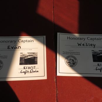 Historic Plover Passenger Ferry - Honarary captain certificates - Ferries Near Me - Blaine, Washington Historic Plover Passenger Ferry - Honarary captain certificates - Ferries Near Me - Blaine, Washington