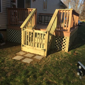Handyman Services - New stairs and gate added - General Contractors Near Me - Pleasant Valley, New York Handyman Services - New stairs and gate added - General Contractors Near Me - Pleasant Valley, New York