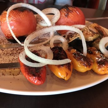 Caspian Grill - Mixed Veggie Kabab - Mediterranean Near Me - Madison, Wisconsin
