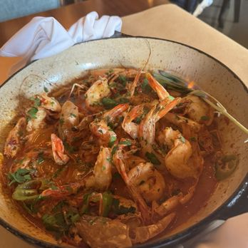 HaSalon - The amazing shrimp pan.  Highly recommend - Mediterranean Near Me - Las Vegas, Nevada