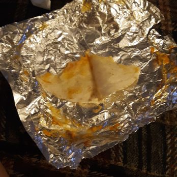 Taco Bell - Half empty mini shredded chicken quesadillas - Fast Food Near Me - Goshen, Indiana Taco Bell - Half empty mini shredded chicken quesadillas - Fast Food Near Me - Goshen, Indiana