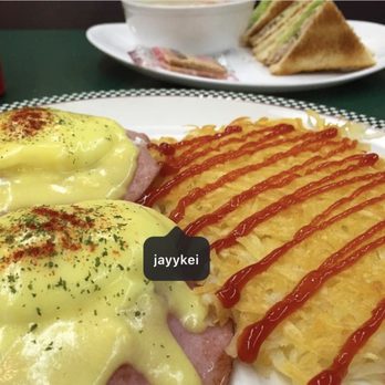 Jimmy's Place - Eggs Benny and extra crispy hashbrowns - Diners Near Me - Coquitlam, British Columbia