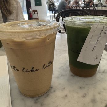 Tatte Bakery & Cafe | Emerson - Iced latte and iced matcha - Cafes Near Me - Boston, Massachusetts Tatte Bakery & Cafe | Emerson - Iced latte and iced matcha - Cafes Near Me - Boston, Massachusetts