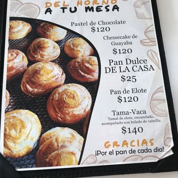 La santa vaca - Menu - Breakfast & Brunch Near Me