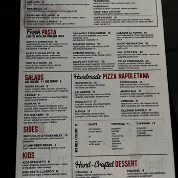 SFIZIO Italian Kitchen - Menu - Italian Near Me - Phoenix, Arizona SFIZIO Italian Kitchen - Menu - Italian Near Me - Phoenix, Arizona