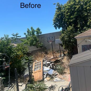Arias Junk Removal - Before photo of the demo debris - Junk Removal & Hauling Near Me