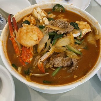 JJamPPong - Seafood Jjam ppong (asked if they could add a little pork and I would pay extra) - Chinese Near Me - San Francisco, California
