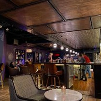 Bitter and Pour - Looking toward the bar again, at about midnight, after most had left. - Speakeasies Near Me - Rochester, Minnesota