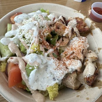 Nick The Greek - Chicken Souvlaki Bowl - Greek Near Me - Ceres, California Nick The Greek - Chicken Souvlaki Bowl - Greek Near Me - Ceres, California