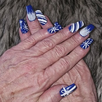 Magic Nails Yuba - Icy Christmas Nails by Tiffany! - Nail Salons Near Me - Yuba City, California Magic Nails Yuba - Icy Christmas Nails by Tiffany! - Nail Salons Near Me - Yuba City, California