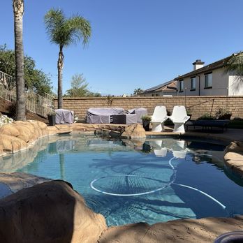 Priority Pool Service - Backyard Rock Pool. - Pool Cleaners Near Me - Riverside, California Priority Pool Service - Backyard Rock Pool. - Pool Cleaners Near Me - Riverside, California