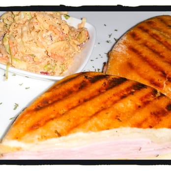 Cafe Alcazar - Ham and cheese panini with pineapple - New American Near Me - Saint Augustine, Florida