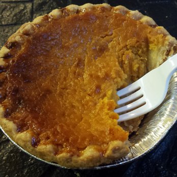 Aunt Cheryl's Cafe - That's Aunt Cheryl's sweet potato pie, y'all. Yum.  I'd never actually had sweet potato pie. (Yes, I'm whiter than white, apparently. ;) ) - Cafes Near Me - Braddock, Pennsylvania