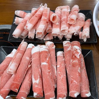 Old Town Hot Pot - a variety of meats - Hot Pot Near Me - Aurora, Colorado