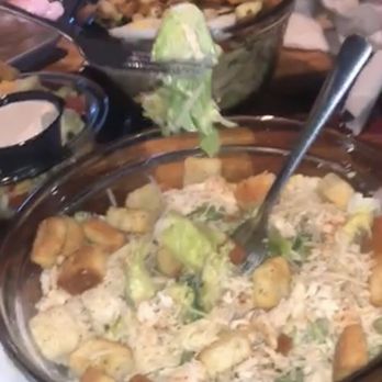 Our Mom's - Sorry low quality pic, but ceased chicken salad w/honey mustard in front & house salad in the back - American Near Me - Baton Rouge, Louisiana Our Mom's - Sorry low quality pic, but ceased chicken salad w/honey mustard in front & house salad in the back - American Near Me - Baton Rouge, Louisiana