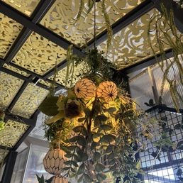 Decor above tables Decor above tables