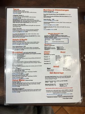 Menu photo 3 Super Taco Mexican Restaurants Elk Grove, CA Menu photo 3 Super Taco Mexican Restaurants Elk Grove, CA