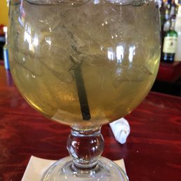 My Lime Margarita in the rocks.