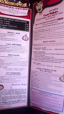 Menu photo 1 The Stinking Rose San Francisco, CA Menu photo 1 The Stinking Rose San Francisco, CA