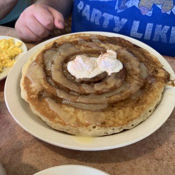 Astronomical Pancake House - Cinnamon Swirl Pancakes - Breakfast & Brunch Near Me - Williamsburg, Virginia