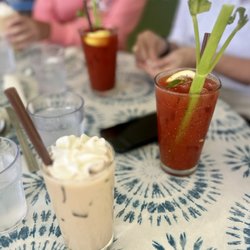Harrigan’s Cafe - Irish coffee and bloody Mary