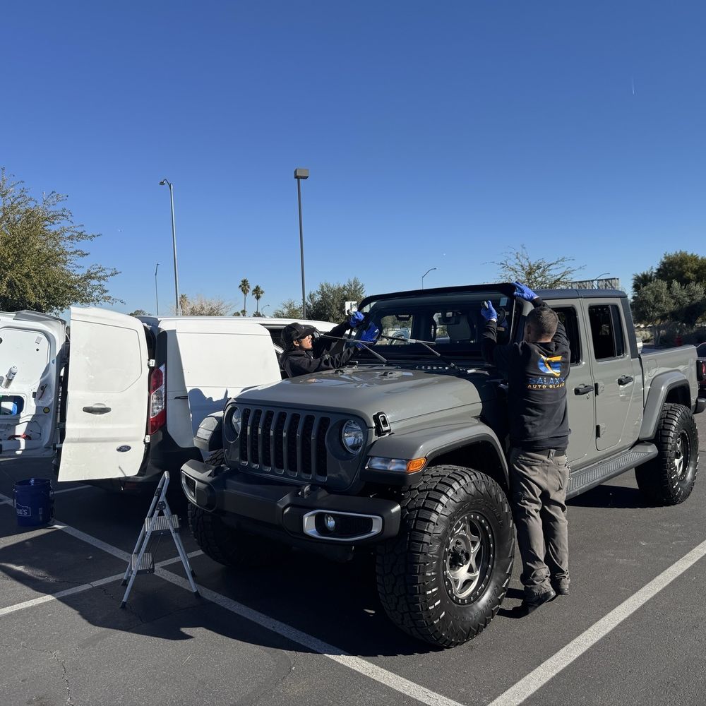 Jeep windshield repair