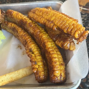 Bourbon On Main - Corn on the cob cut long ways. Really really really good. Get you some. - Cocktail Bars Near Me - Frankfort, Kentucky Bourbon On Main - Corn on the cob cut long ways. Really really really good. Get you some. - Cocktail Bars Near Me - Frankfort, Kentucky
