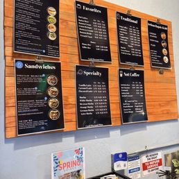 Menu Board, Feb. 2026 Menu Board, Feb. 2026