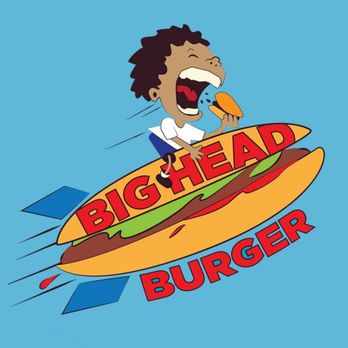 Big Head Burger - Here's there logo! Find them on Facebook! - Burgers Near Me - Waterloo, Iowa