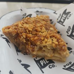 Slice of Salted Caramel Apple pie, $7.00 Slice of Salted Caramel Apple pie, $7.00