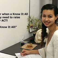 Know it All Tutors - Olivia scored a high enough score on her ACT to earn her a $26,000 dollar scholarship!