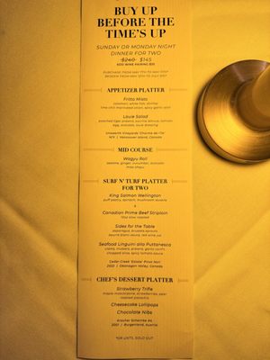 Menu photo 1 Coast Vancouver, BC