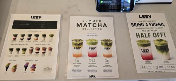 Menu photo 1 Leev Matcha Atelier Las Vegas, NV Menu photo 1 Leev Matcha Atelier Las Vegas, NV