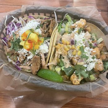 Taco Buddha - The Jodhpur & The Galveston w/cauliflower - Tacos Near Me - Kirkwood, Missouri Taco Buddha - The Jodhpur & The Galveston w/cauliflower - Tacos Near Me - Kirkwood, Missouri