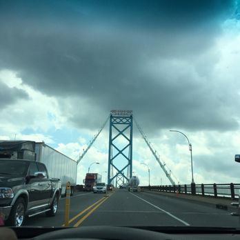 Ambassador Bridge - On our way to Canada - Landmarks & Historical Buildings Near Me - Detroit, Michigan