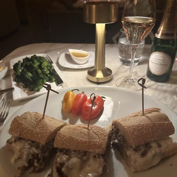 Barclay Prime - Barclay Prime Cheesesteak and broccolini - Steakhouses Near Me - Philadelphia, Pennsylvania Barclay Prime - Barclay Prime Cheesesteak and broccolini - Steakhouses Near Me - Philadelphia, Pennsylvania