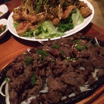 Dan Sung Sa - Grilled beef & chicken strips w/green onions - Korean Near Me - Oakland, California Dan Sung Sa - Grilled beef & chicken strips w/green onions - Korean Near Me - Oakland, California