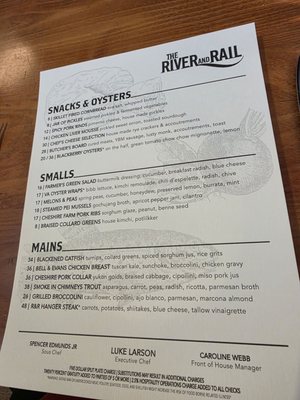 Menu photo 4 The River and Rail Roanoke, VA Menu photo 4 The River and Rail Roanoke, VA