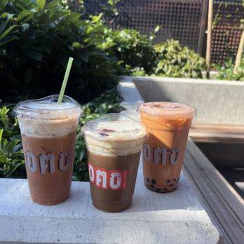 OMO Thai Tea - Thai Tea with Cream, Coconut Coffee Cream & Thai Tea (Non-dairy) - Bubble Tea Near Me - Bellevue, Washington OMO Thai Tea - Thai Tea with Cream, Coconut Coffee Cream & Thai Tea (Non-dairy) - Bubble Tea Near Me - Bellevue, Washington