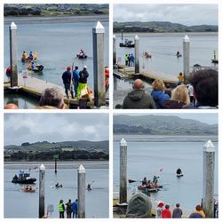 Bodega Bay Fisherman's Festival - Wooden boat building challenge and race