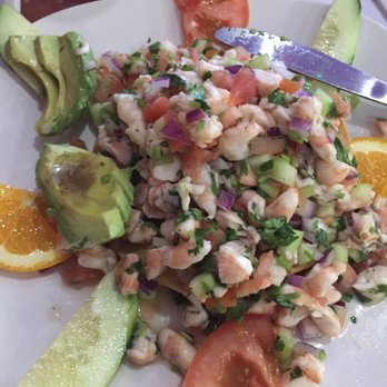 Micheladas Mexican Grill - Shrimp Tostada - Mexican Near Me - Baldwin Park, California