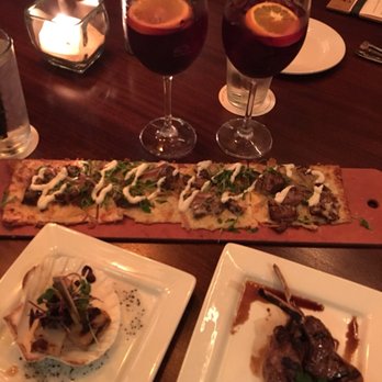 Seasons 52 - Happy hour. Each plate/glass is $5 - New American Near Me - Raleigh, North Carolina