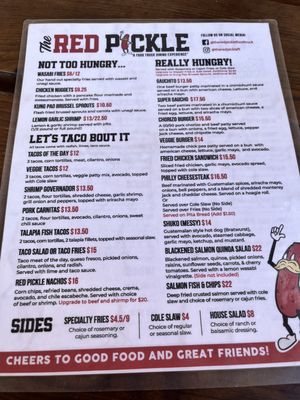 Menu photo 8 The Red Pickle Ellensburg, WA Menu photo 8 The Red Pickle Ellensburg, WA