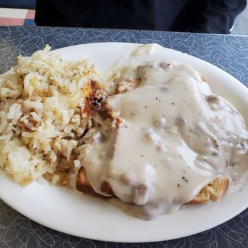 Grits Grill - Sausage and gravy with hashbrowns. - American Near Me - Nags Head, North Carolina