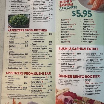 Sushi Cafe - Menu - Sushi Bars Near Me - Fleming Island, Florida Sushi Cafe - Menu - Sushi Bars Near Me - Fleming Island, Florida