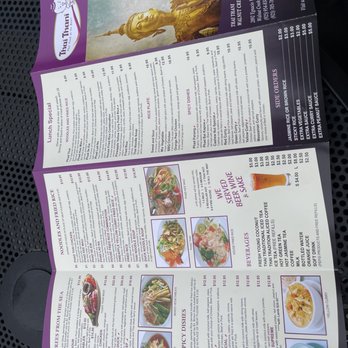 Thai Thani Restaurant - Thai Menu - Thai Near Me - Walnut Creek, California