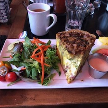 Cup Cafe - The Quiche was big enough to share...but I didn't. - New American Near Me - Tucson, Arizona Cup Cafe - The Quiche was big enough to share...but I didn't. - New American Near Me - Tucson, Arizona